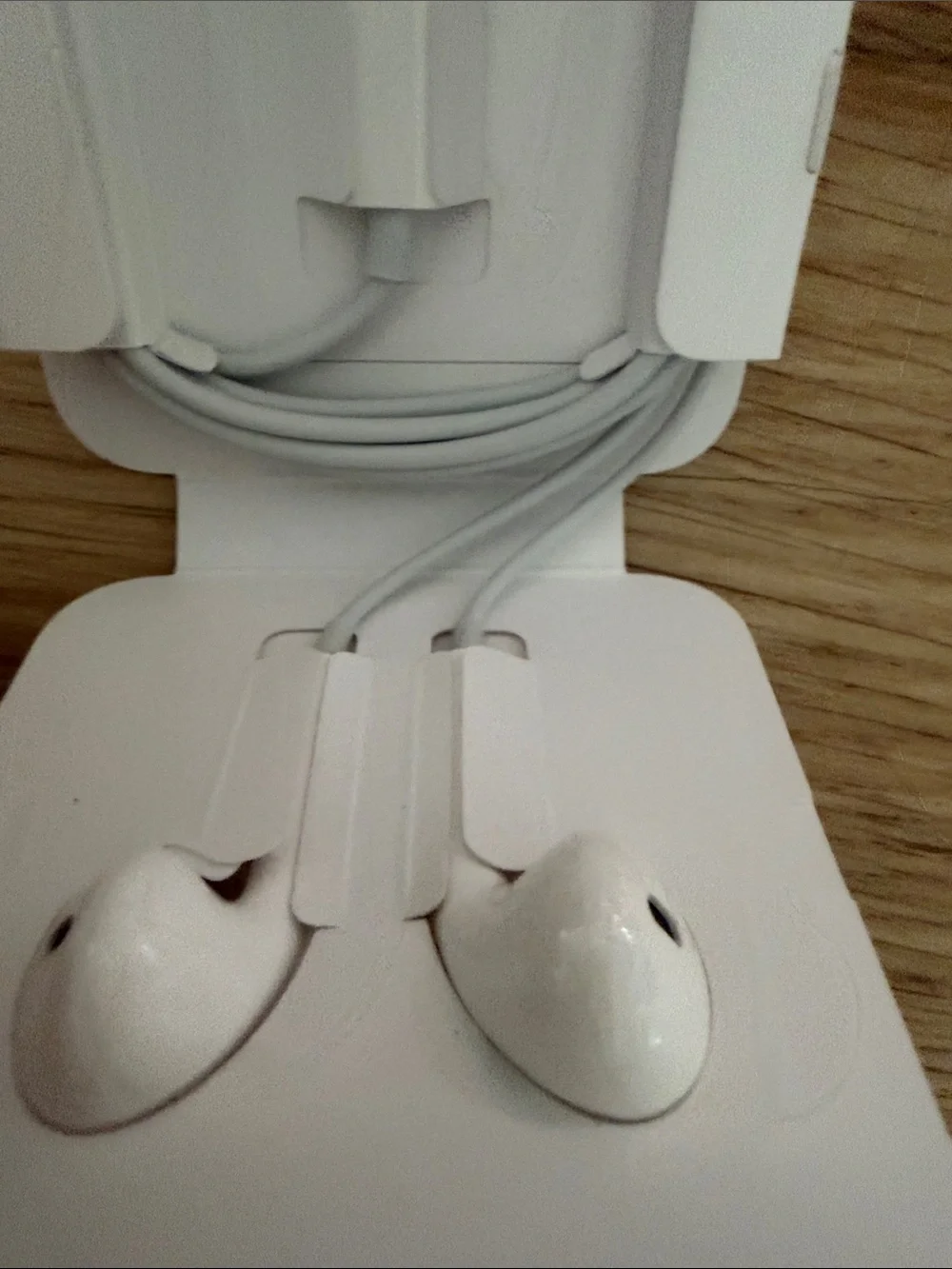Apple White Wired Earbuds with Square Carrying Case